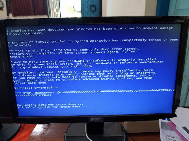 Blue Screen Windows 10