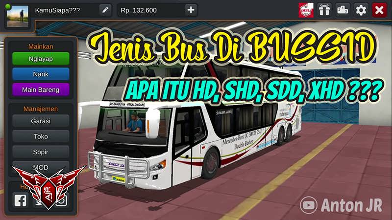 Jenis Bus Di Bussid (Bus Simulator Indonesia) [HD, SHD, SDD, XHD]