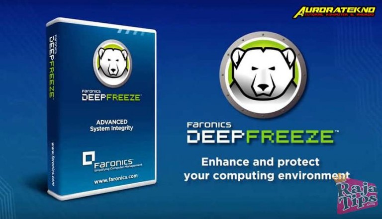 Pengertian Deep Freeze, Fungsi, Cara Install & Uninstall - Raja Tips