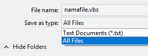 Save As All Files VBS