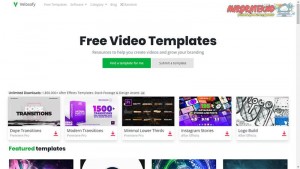 dimana download template after effect gratis