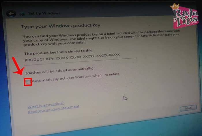 Cara Install Laptop Windows 7