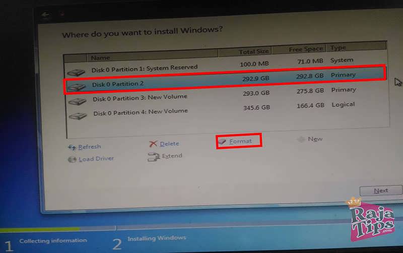 Cara Install PC Windows 7