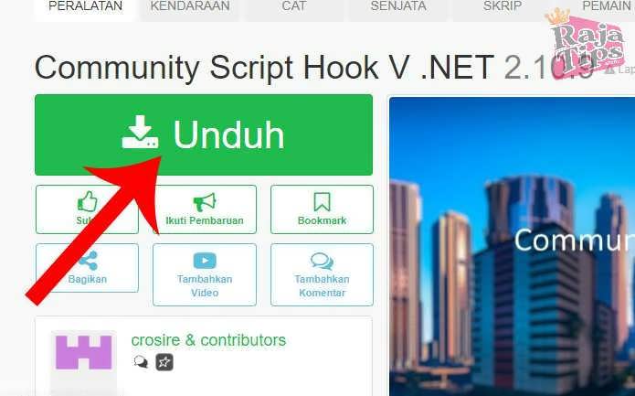 Community script hook v net. .Net script.