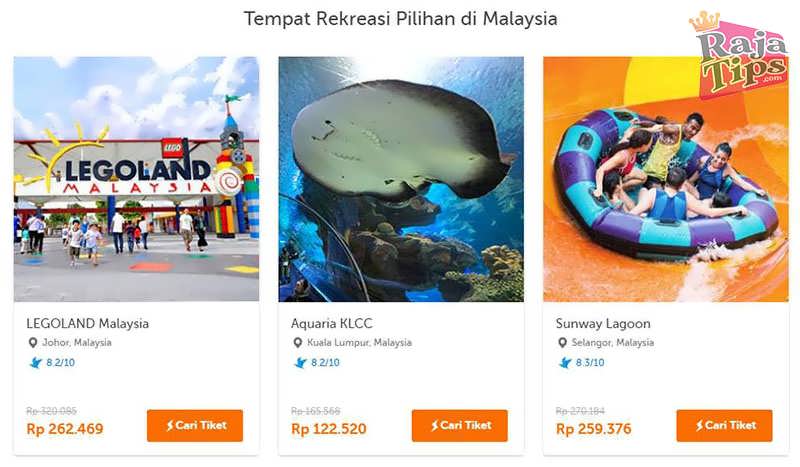 Preferred Recreation Places In Malaysia