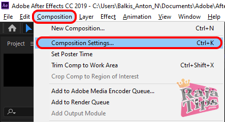 Composition Settings