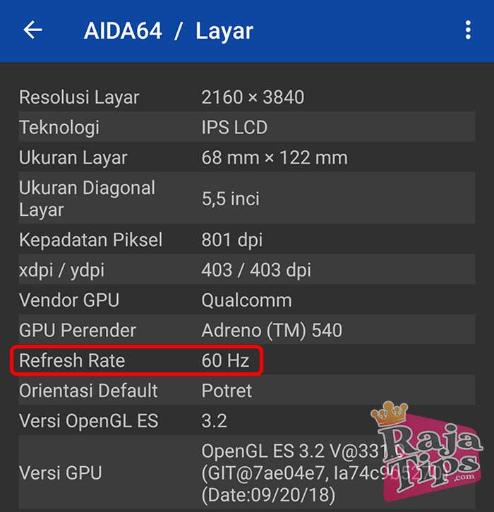Refresh Rate For FPS
