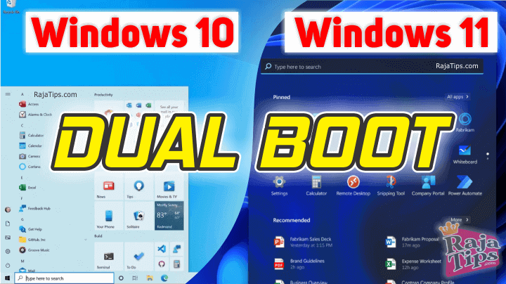 Dual Boot Windows 10 Dan 11