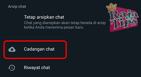 Backup Chat