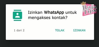WhatsApp Permission