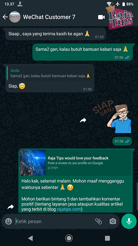 Garansi Layanan