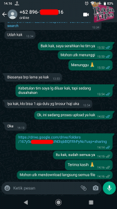Chat Pelanggan