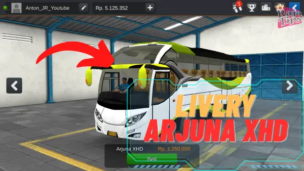 Livery Bussid Arjuna XHD