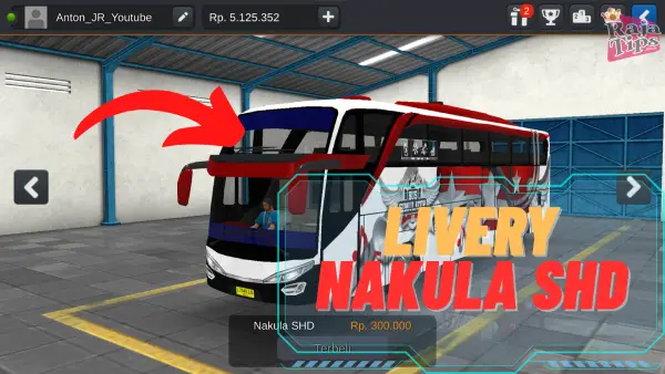 Livery Bussid Nakula SHD