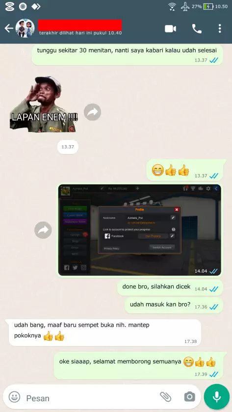 Testimoni Top Up Bussid 30
