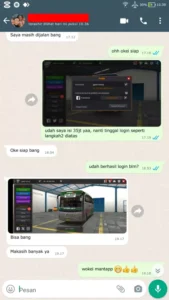 Testimoni Top Up Bussid 9