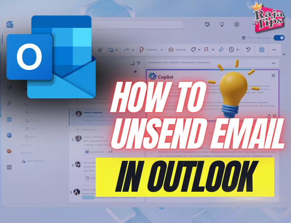 unsend email in outlook app