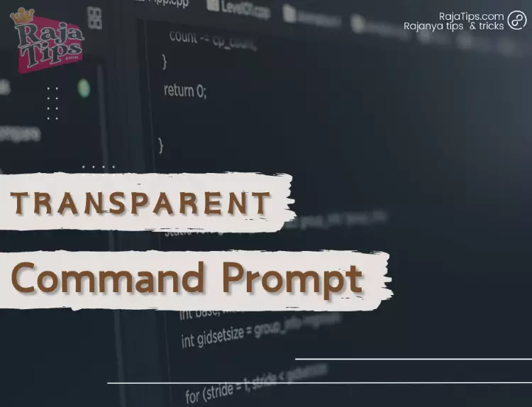 Transparent Command Prompt