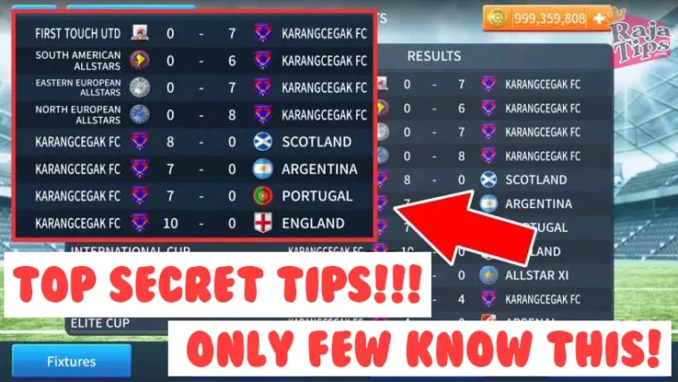 Top Secret! Trick To Always Win At Dream League Soccer