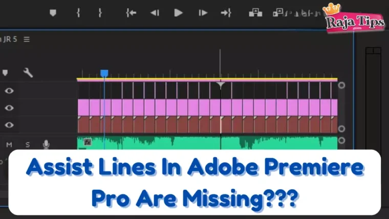 Fix The Guide Lines Disappearing When Cutting In Adobe Premiere