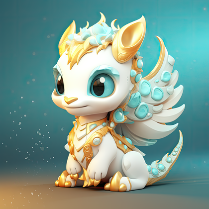 Adorable Fantasy Creature 3d Character Design And Art