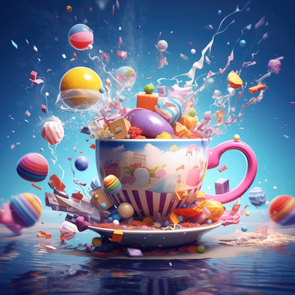 Candy Land Adventure Sweet Dream Cup