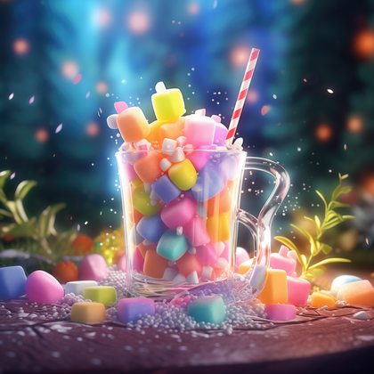 Candy Wonderland In A Mug Festive Sweet Treat Galore