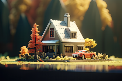 Cottage Autumn Retreat With Vintage Car