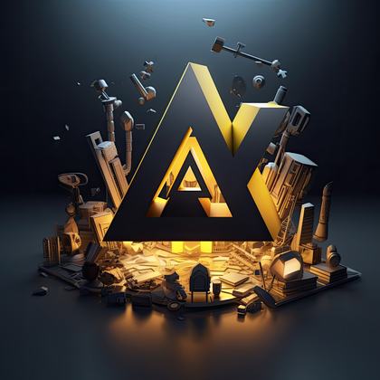 Creative Typography Art 3d Alphabet Design Innovation