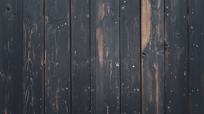 Dark Stained Wooden Planks With Textured Vintage Appeal