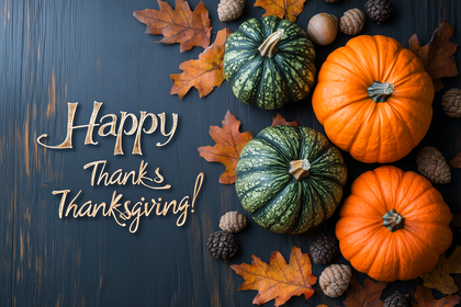 Elegant Thanksgiving Display Featuring Varied Pumpkins And Autumn Leaves