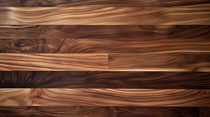 Exquisite Walnut Wood Flooring Showcasing Natural Grain Patterns