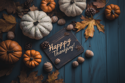 Thanksgiving Feast Of Happiness Captured In Family Moments