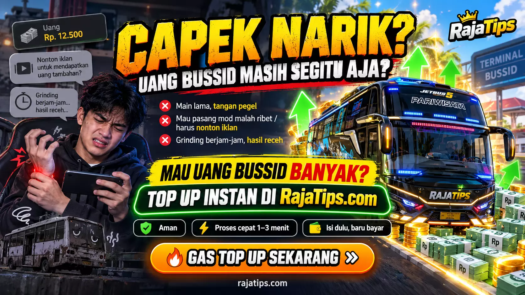 Dapatkan Uang Banyak Bus Simulator Indonesia